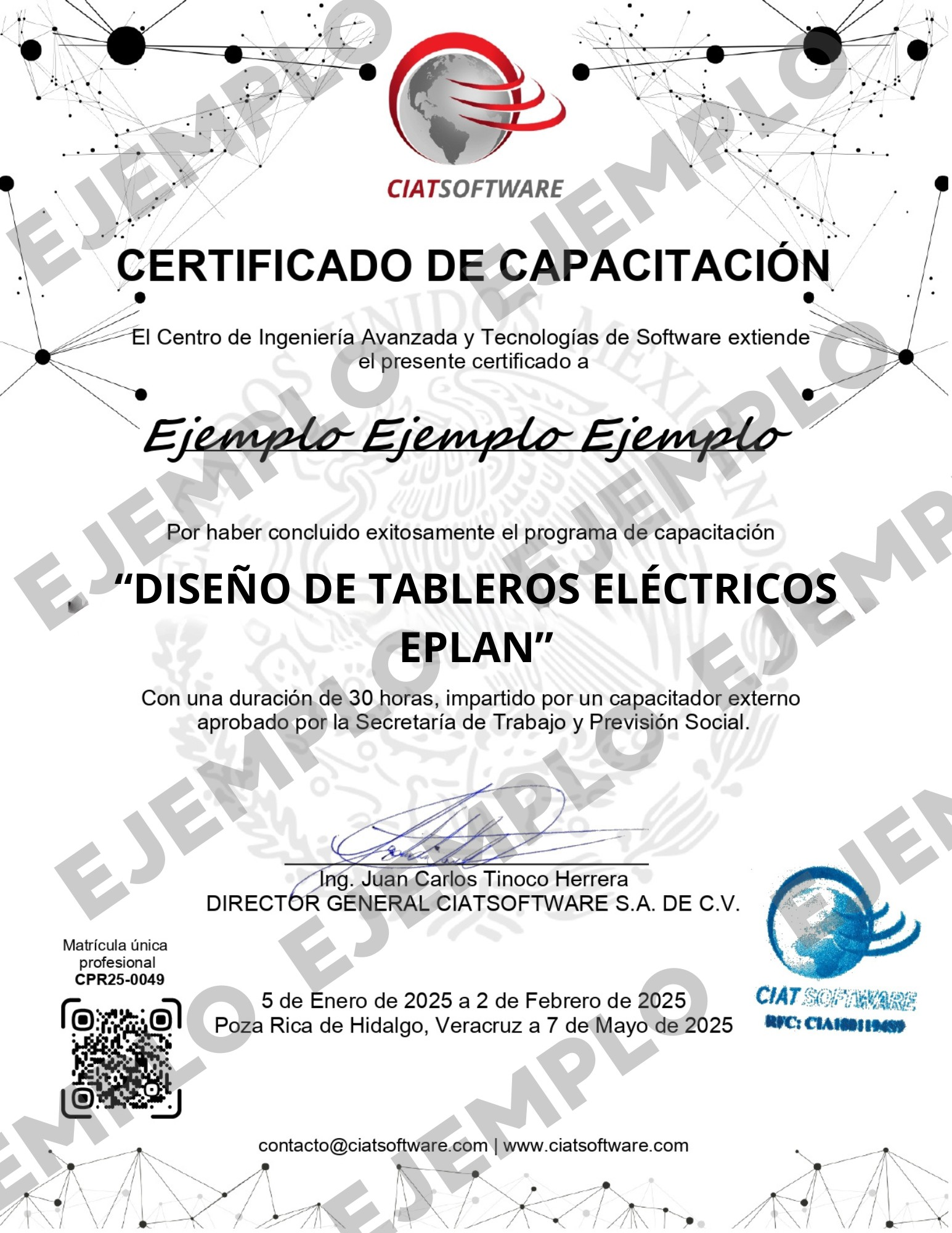 Constancia de Habilidades Laborales DC-3